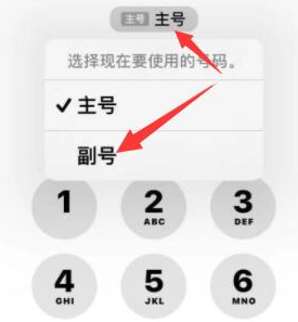 灵川苹果14维修店分享iPhone 14 Pro Max使用副卡打电话的方法 