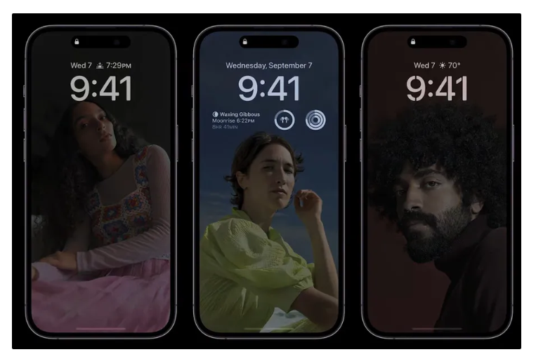 灵川苹果14维修分享 iPhone 14 Pro 全天候显示功能有什么用 
