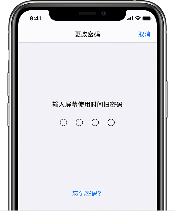 灵川苹果手机维修分享iOS 14 忘记屏幕使用时间密码怎么办 